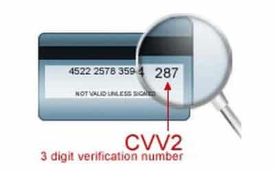 Questions About Storing the CVV Code on Credit Cards