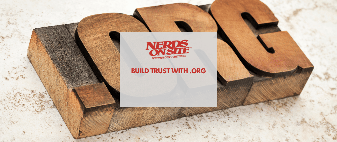 Build Trust With .org