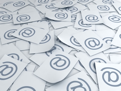 High volumes of email can cause blacklisting