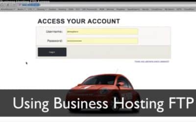 Business Hosting FTP Access Tutorial