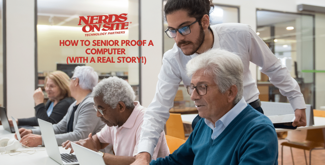 Protect your grandparents online with these computer & internet steps.